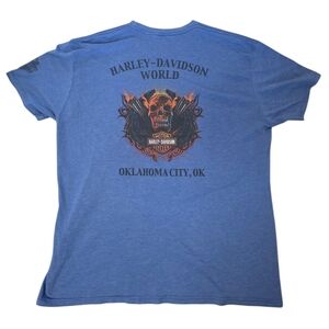 Harley-Davidson World Oklahoma City Graphic T-Shirt Size XXL